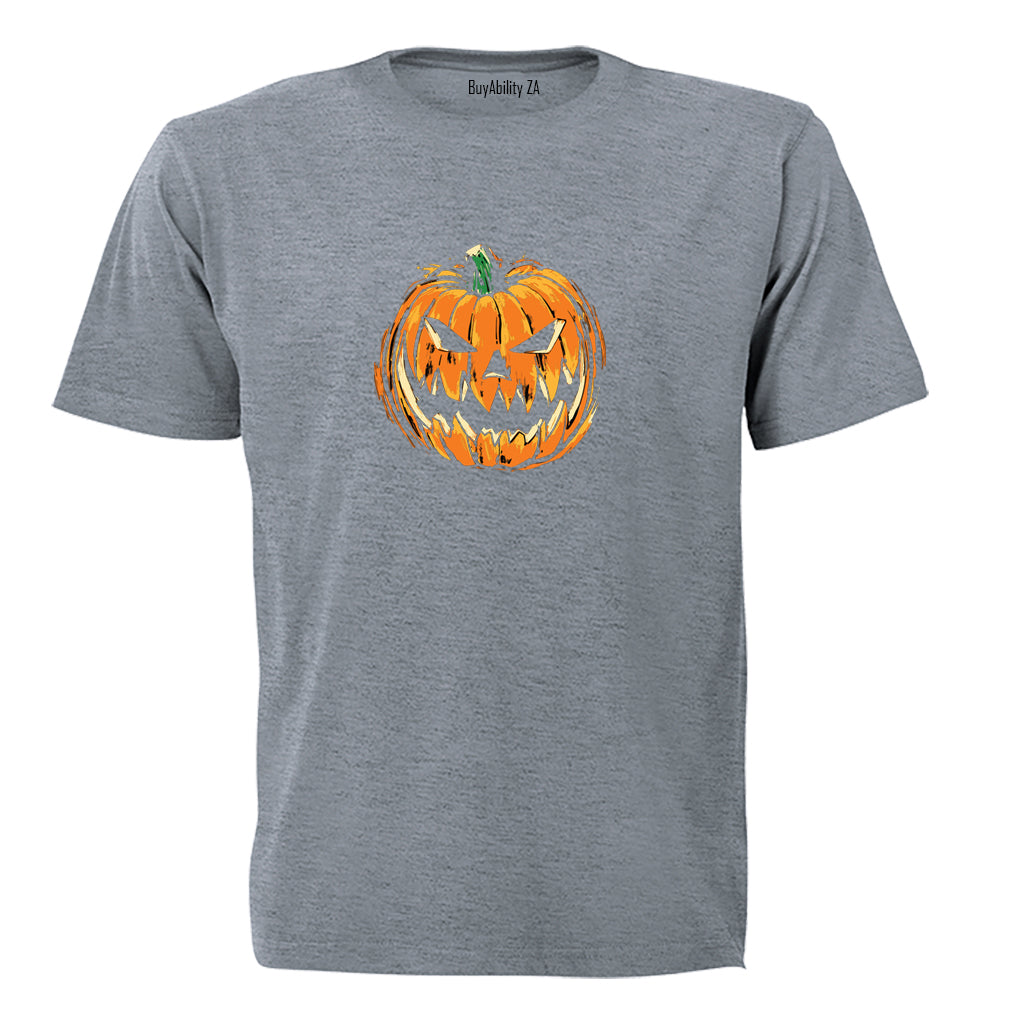 Evil Pumpkin - Halloween - Adults - T-Shirt