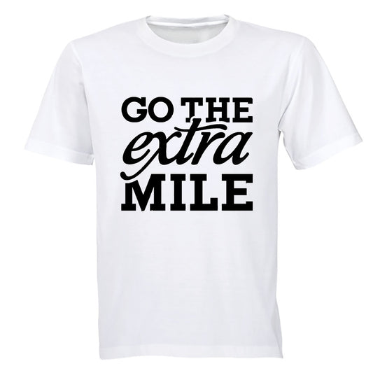 Go The EXTRA Mile - Adults - T-Shirt - BuyAbility South Africa