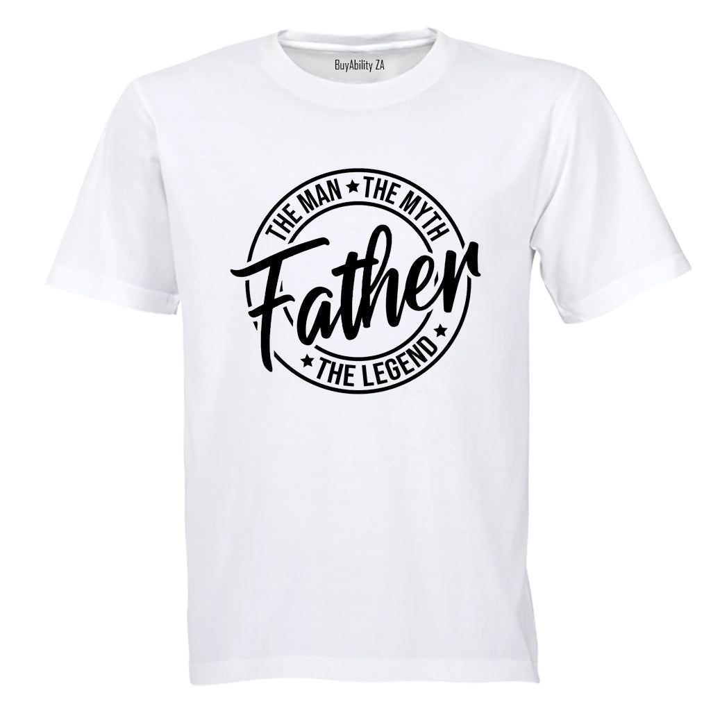 Father - The LEGEND - Adults - T-Shirt - BuyAbility