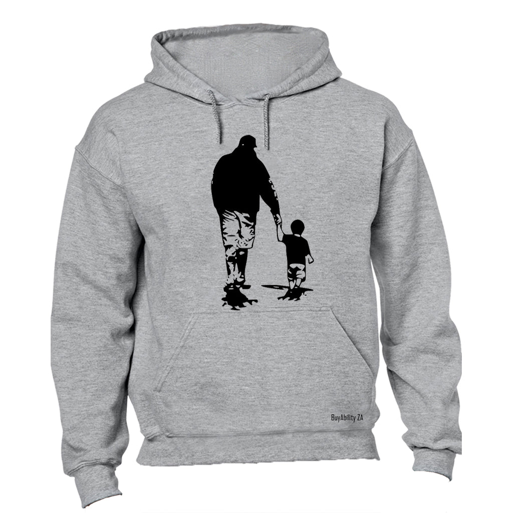 Father and Son - Silhouette - Hoodie