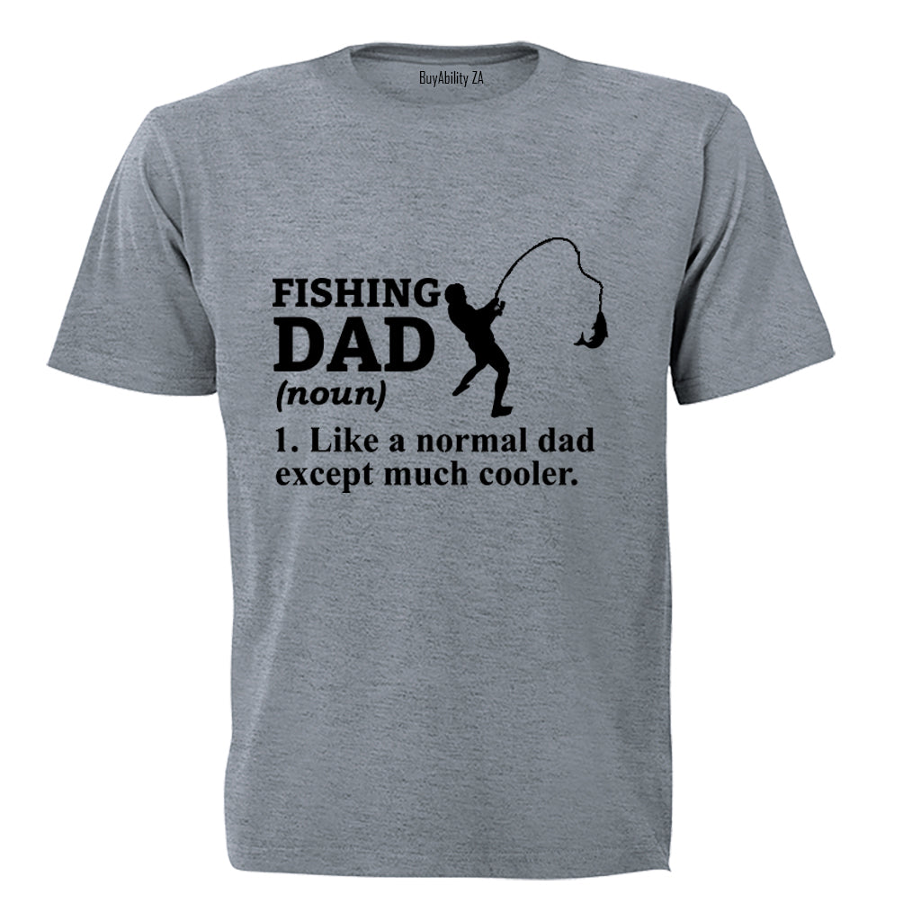 Fishing Dad Definition - Adults - T-Shirt