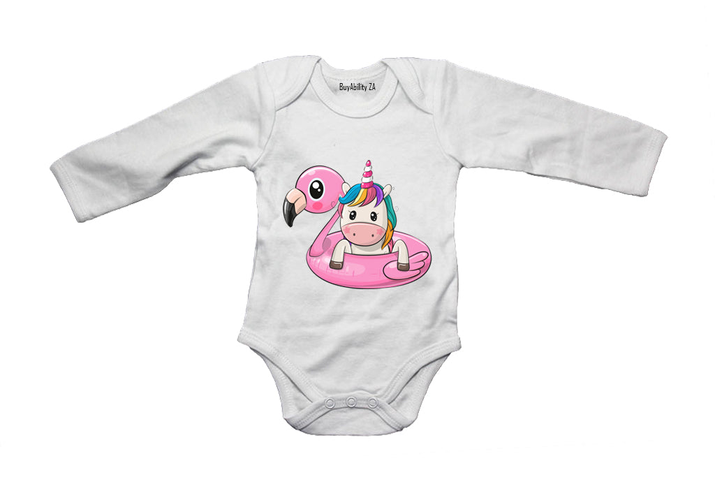 Flamingo Unicorn - Baby Grow
