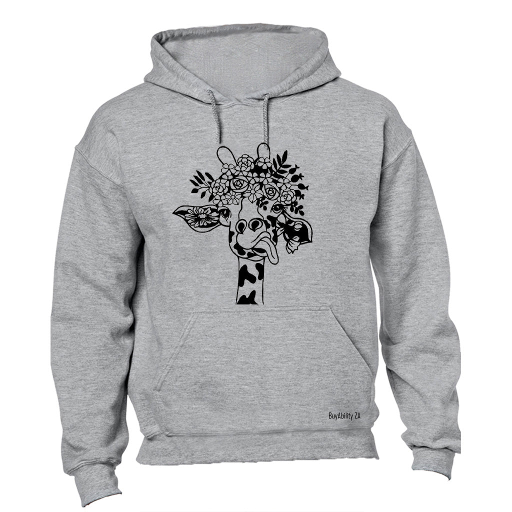 Flower Giraffe - Hoodie