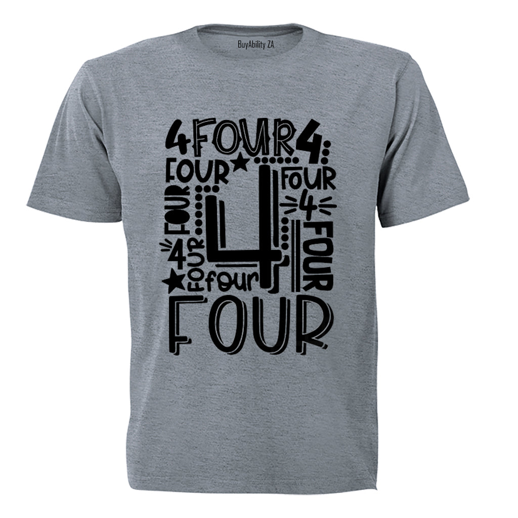 Four - Kids T-Shirt