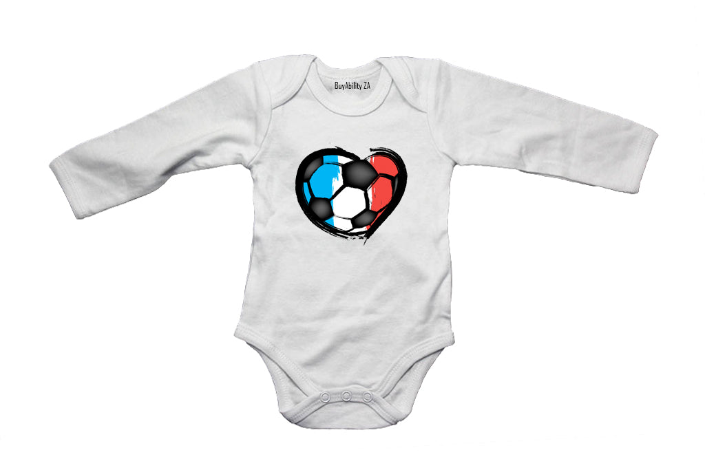 France - Soccer Inspired - Baby Grow