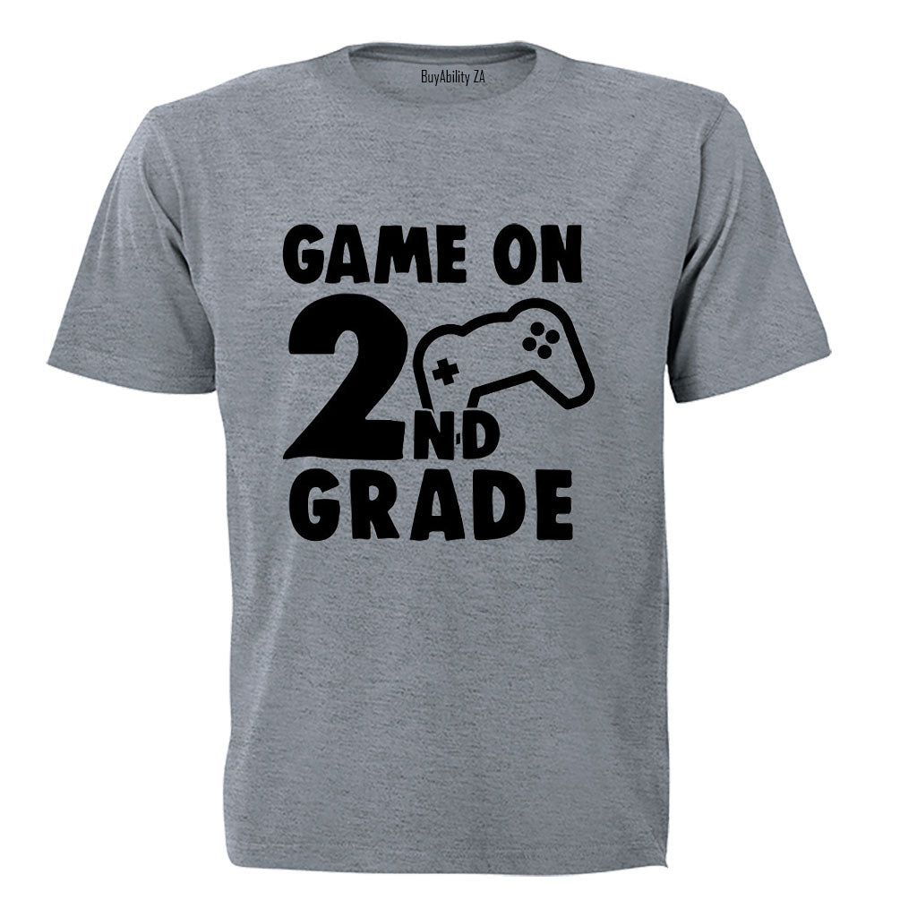 Game On 2nd Grade - Kids T-Shirt