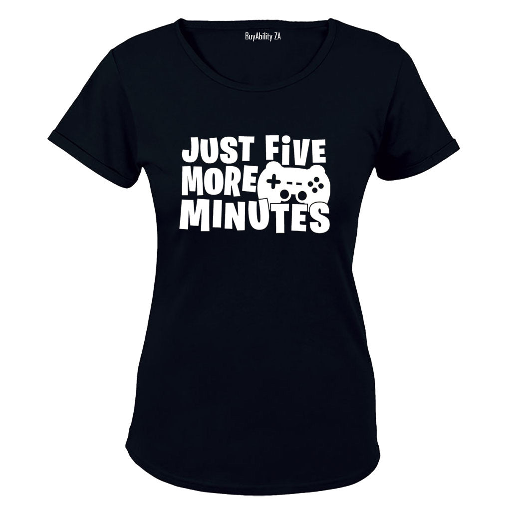 Gamer - Five More Minutes - Ladies - T-Shirt