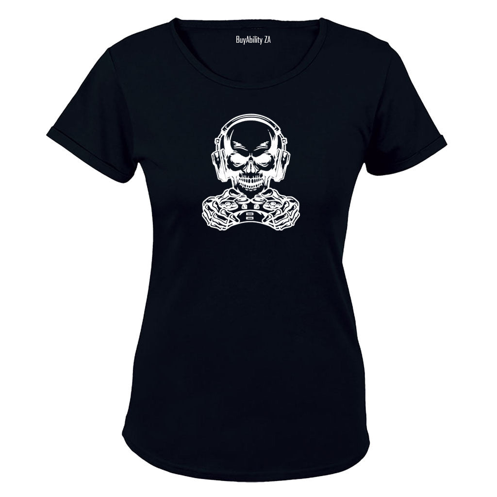 Gamer Skull - Ladies - T-Shirt