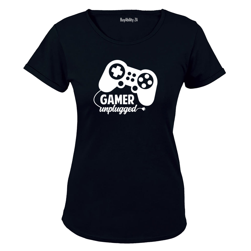 Gamer Unplugged - Ladies - T-Shirt - BuyAbility South Africa