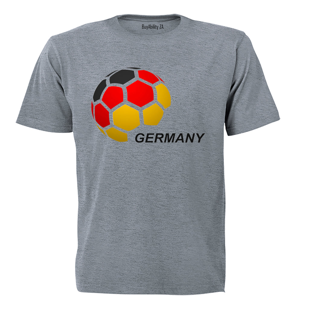 Germany - Soccer Ball - Adults - T-Shirt