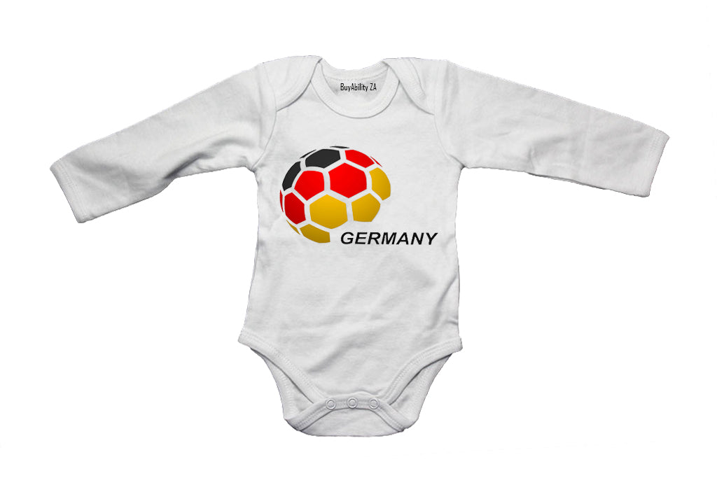 Germany - Soccer Ball - Baby Grow