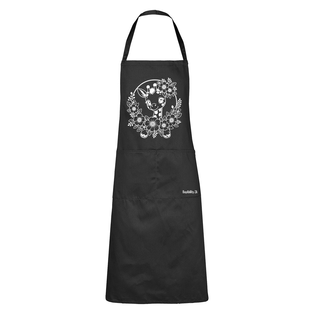 Giraffe Wreath - Apron - BuyAbility South Africa