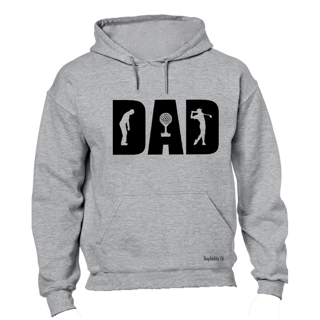 Golfing Dad - Hoodie - BuyAbility South Africa