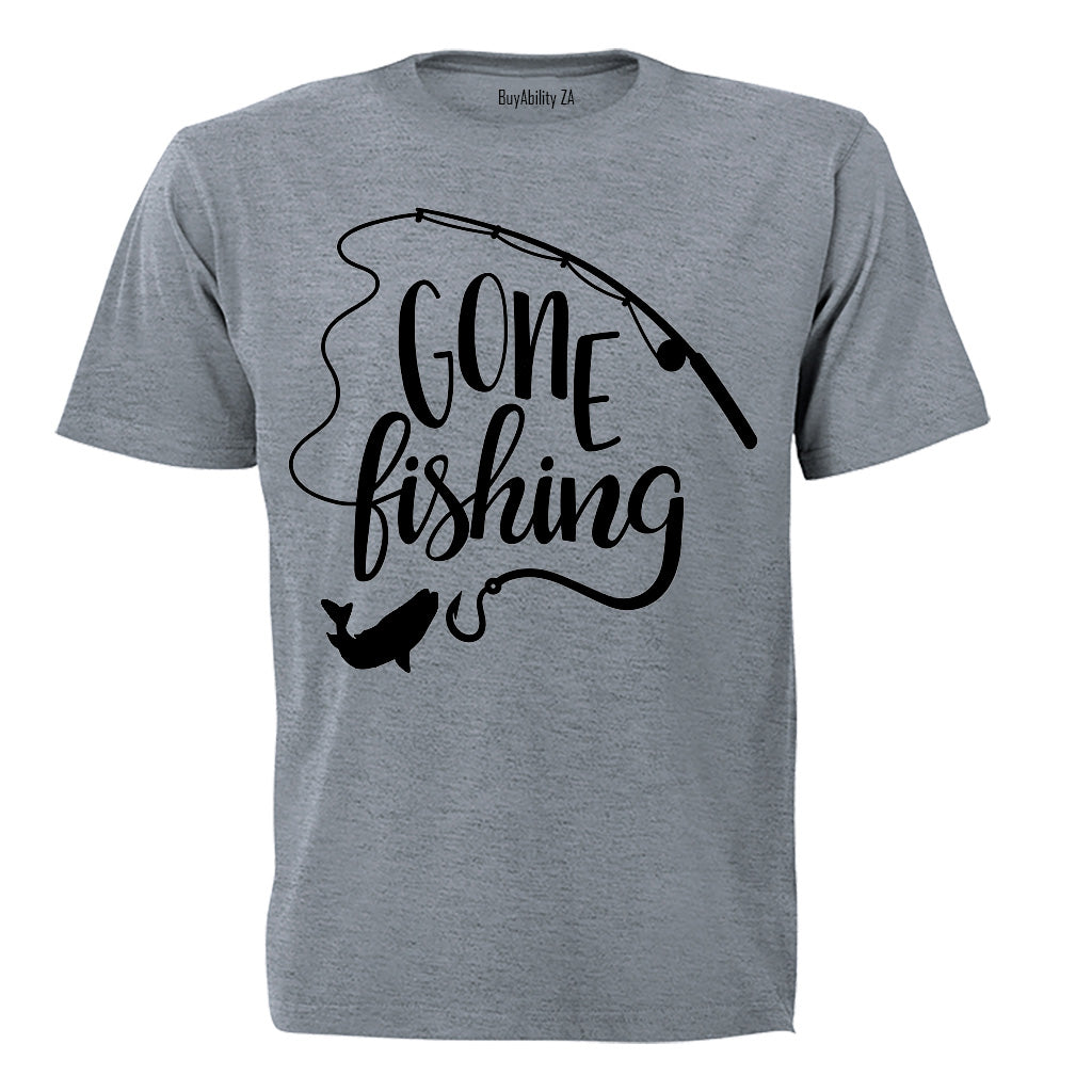 Gone Fishing - Adults - T-Shirt - BuyAbility