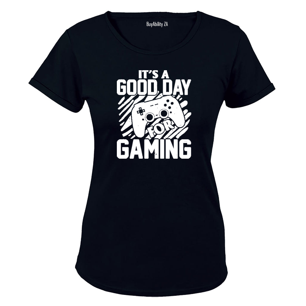 Good Day For Gaming - Ladies - T-Shirt - BuyAbility South Africa