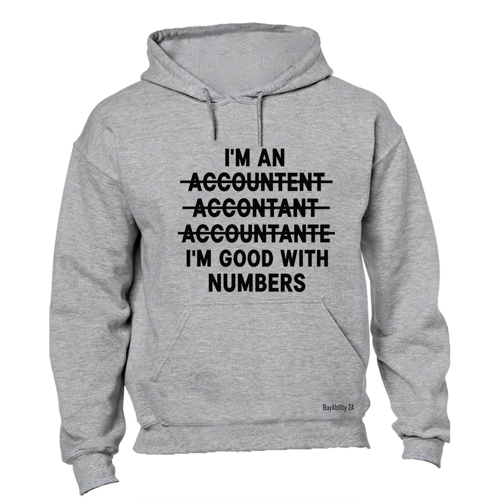Good With Numbers ACCOUNTANT - Hoodie - BuyAbility South Africa