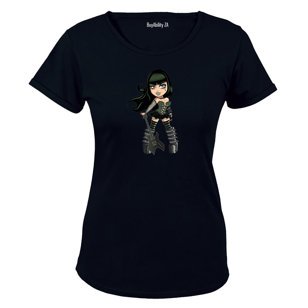 Goth Girl - Rocker - Ladies - T-Shirt