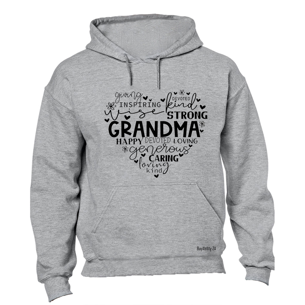 Grandma Heart Defined - Hoodie
