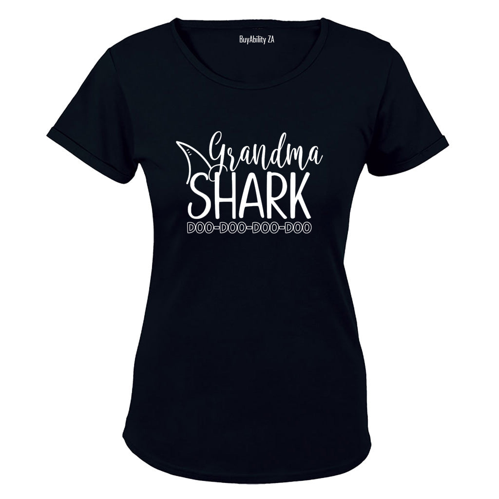 Grandma Shark - Ladies - T-Shirt