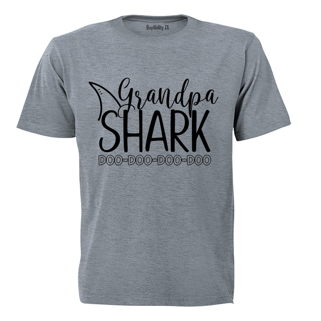 Grandpa Shark - Adults - T-Shirt