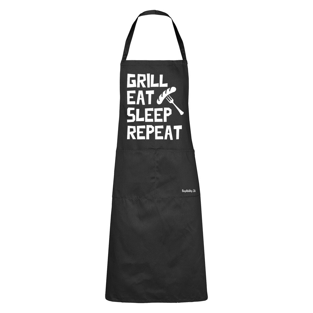 Grill. Eat. Sleep - Apron