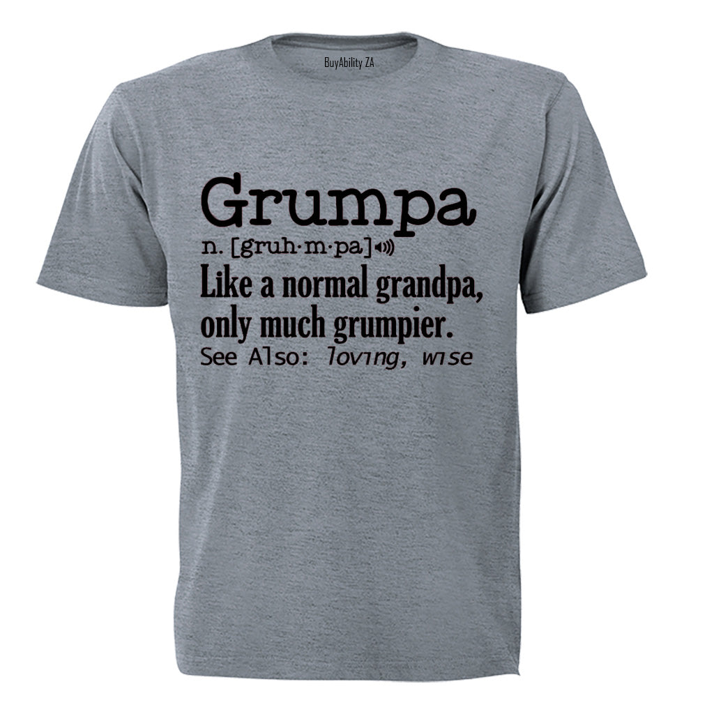 Grumpa - Adults - T-Shirt