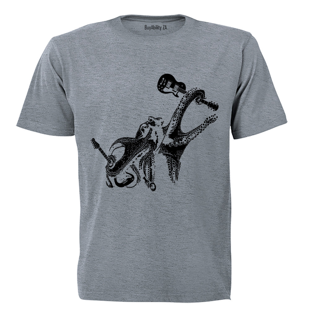 Guitar Octopus - Adults - T-Shirt