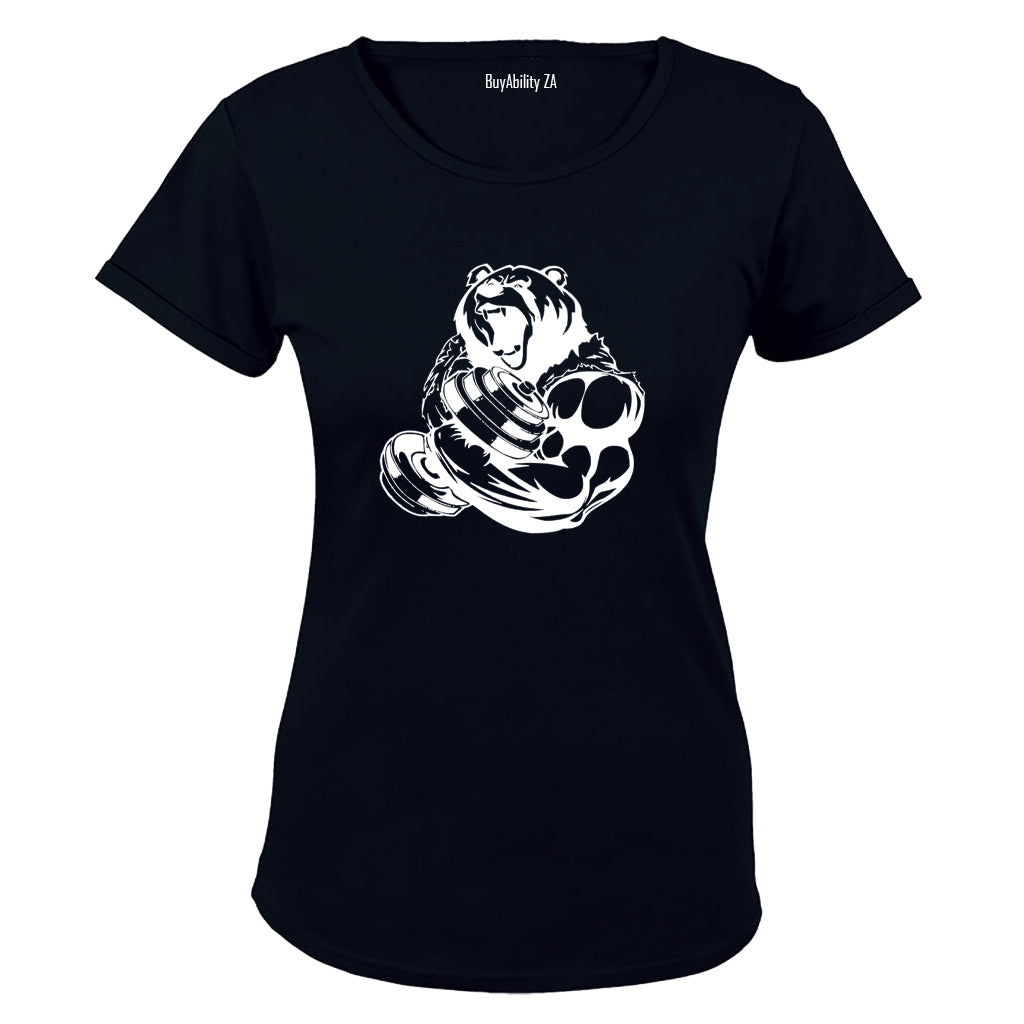 Gym Bear - Ladies - T-Shirt