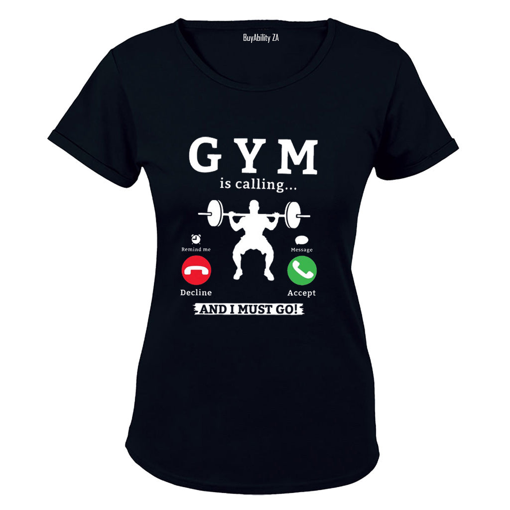 Gym is Calling - Ladies - T-Shirt