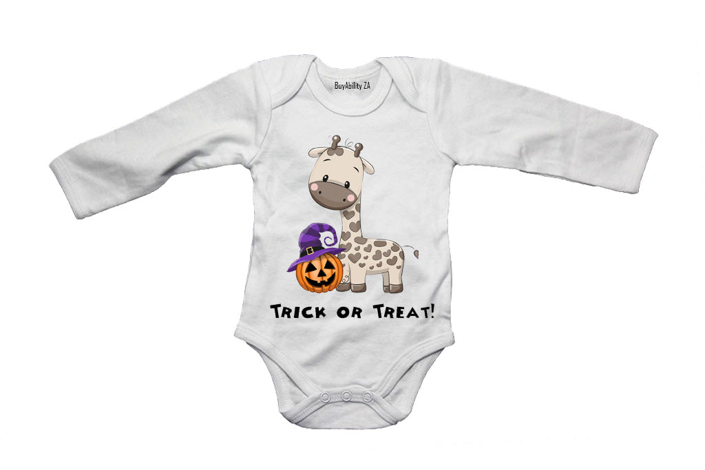 Halloween Giraffe - Baby Grow