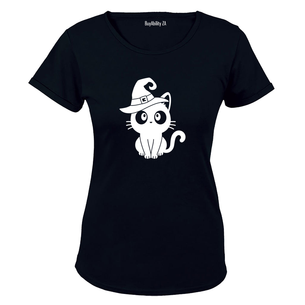 Halloween Kitten - Ladies - T-Shirt