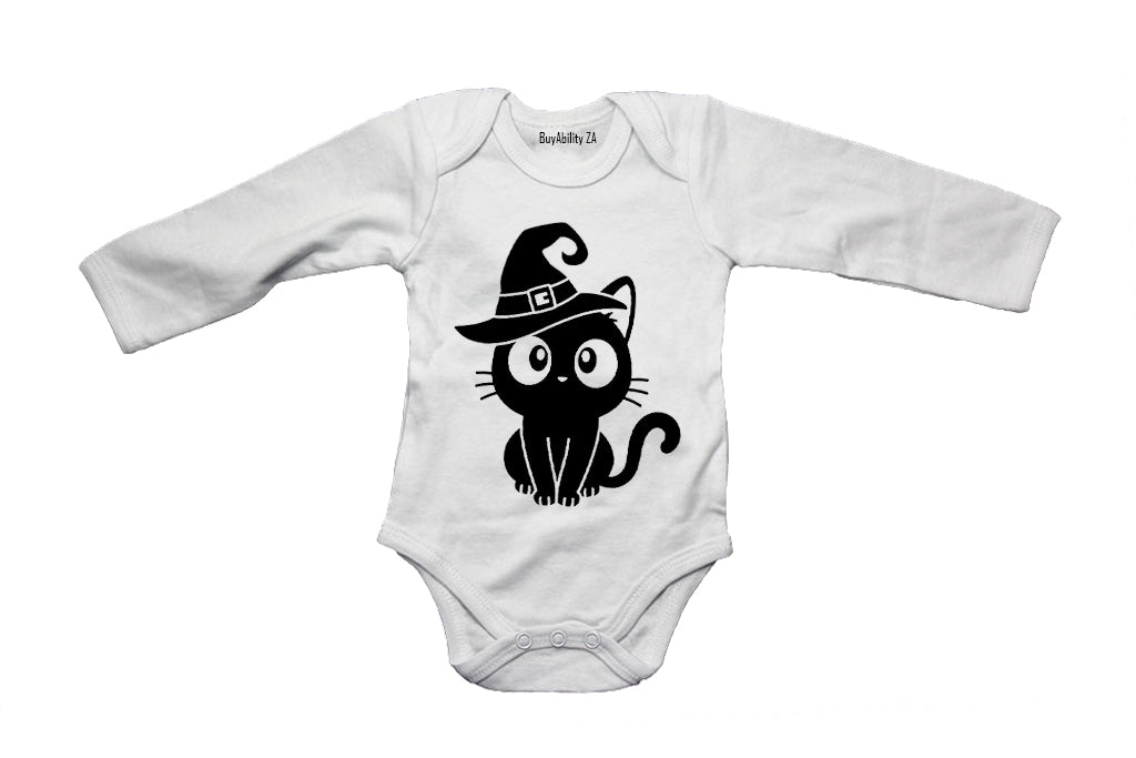 Halloween Kitten - Baby Grow