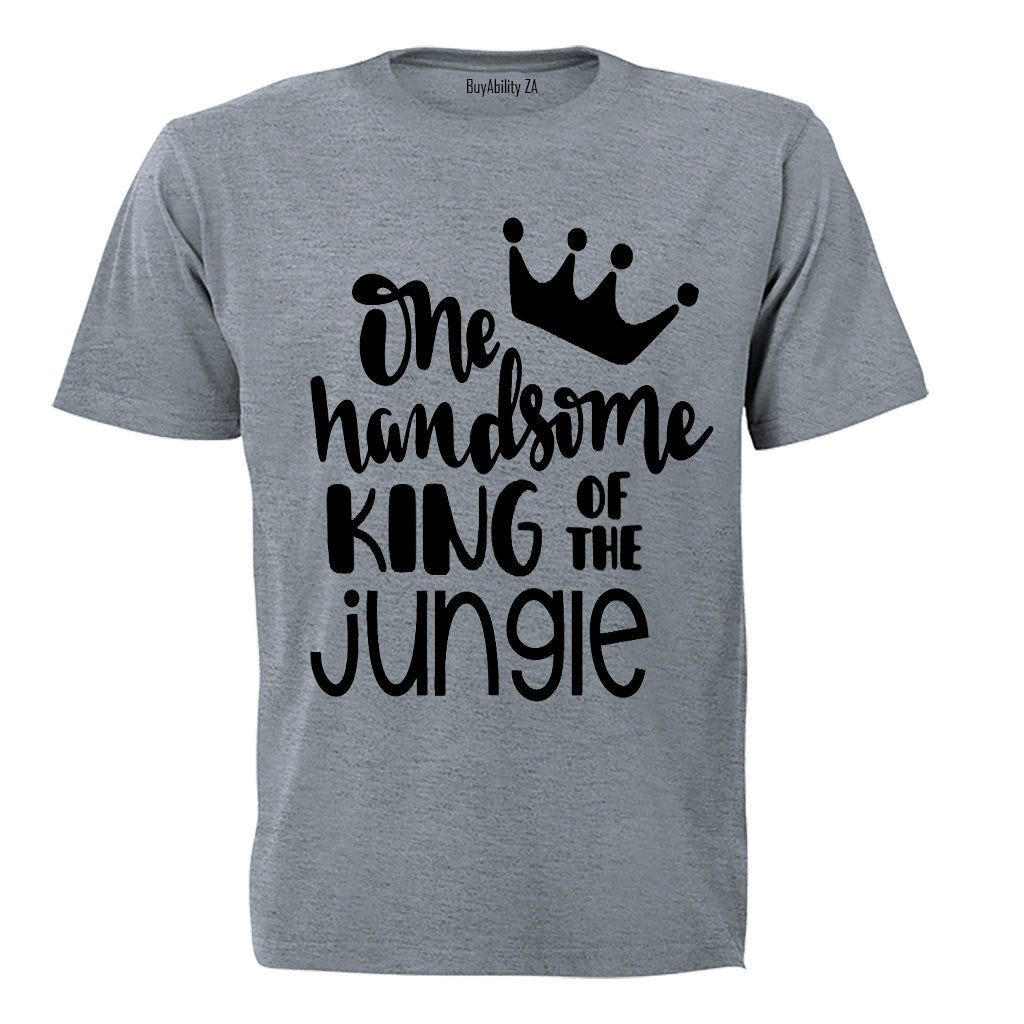 One Handsome King of the Jungle - Kids T-Shirt
