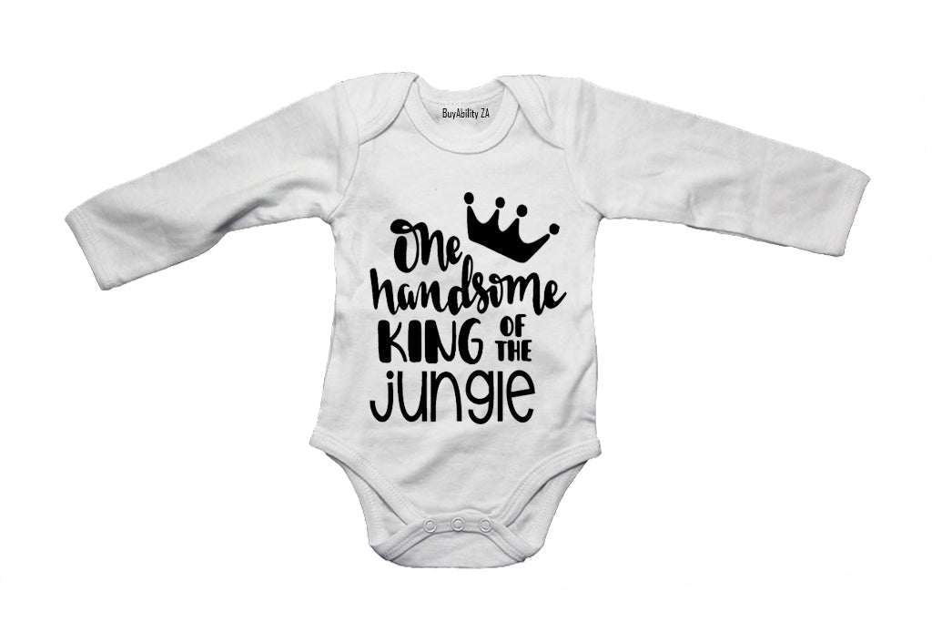 One Handsome King of the Jungle - Baby Grow