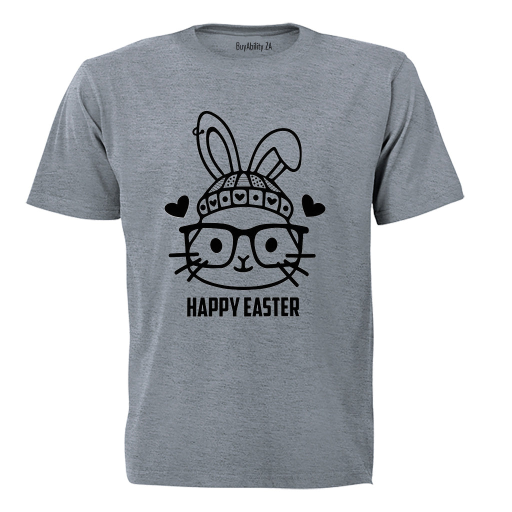Happy Easter - Hat Bunny - Kids T-Shirt