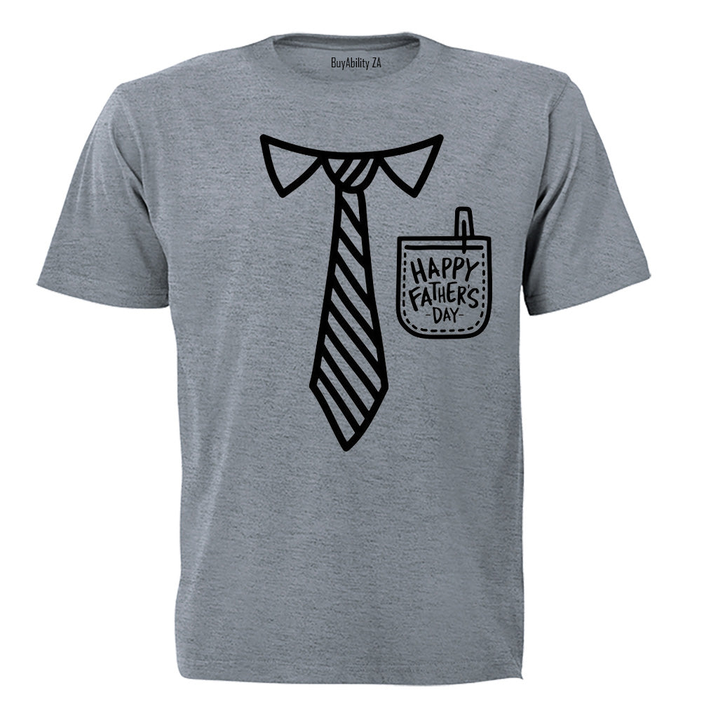 Happy Father's Day - Pocket - Adults - T-Shirt