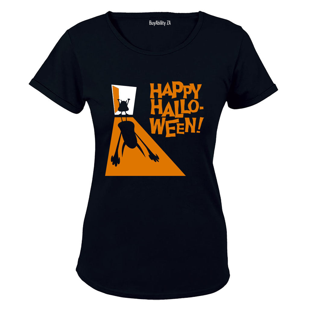 Happy Halloween - BOO Monster - Ladies - T-Shirt