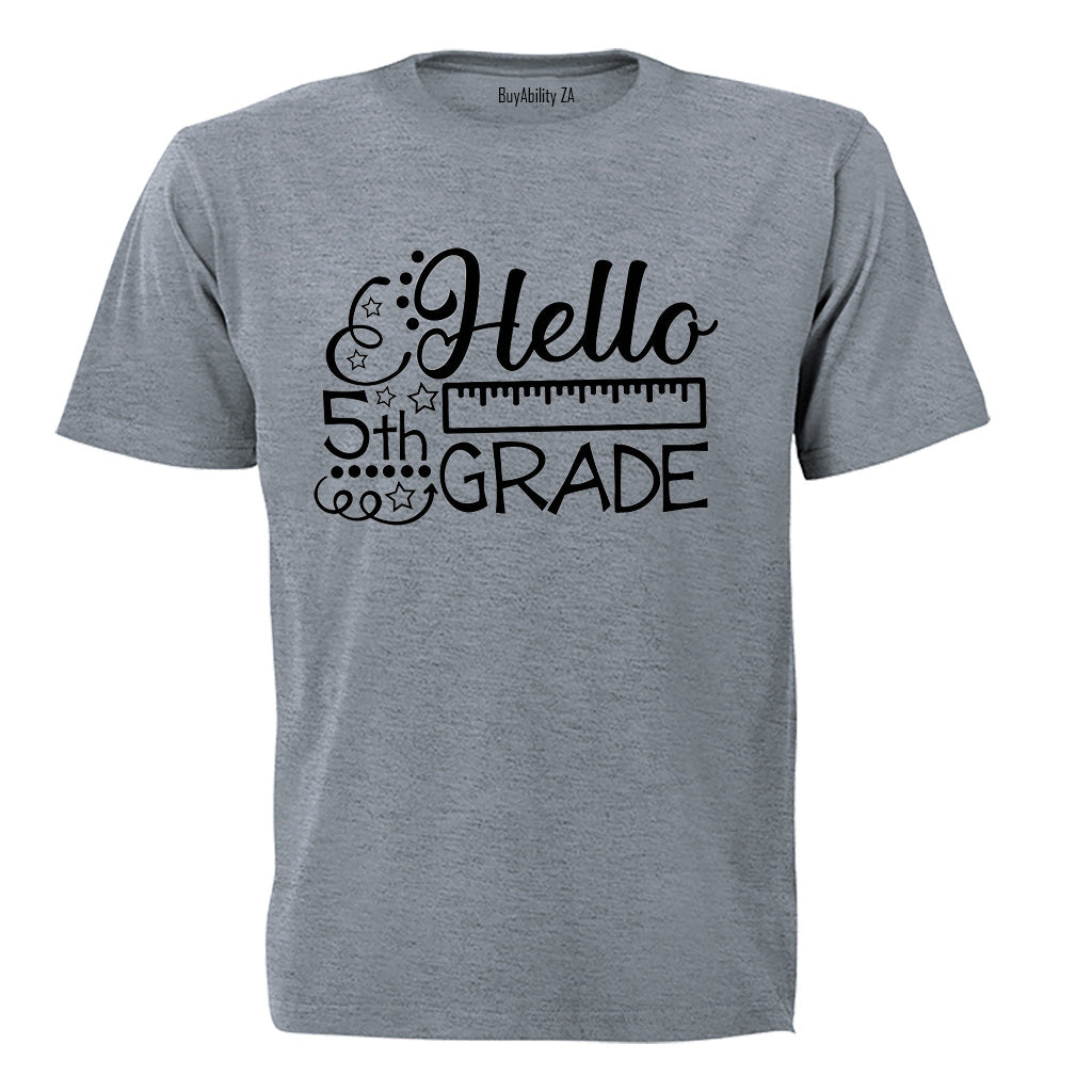 Hello 5th Grade - Kids T-Shirt