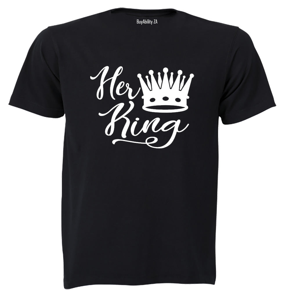 Her King - Crown - Adults - T-Shirt
