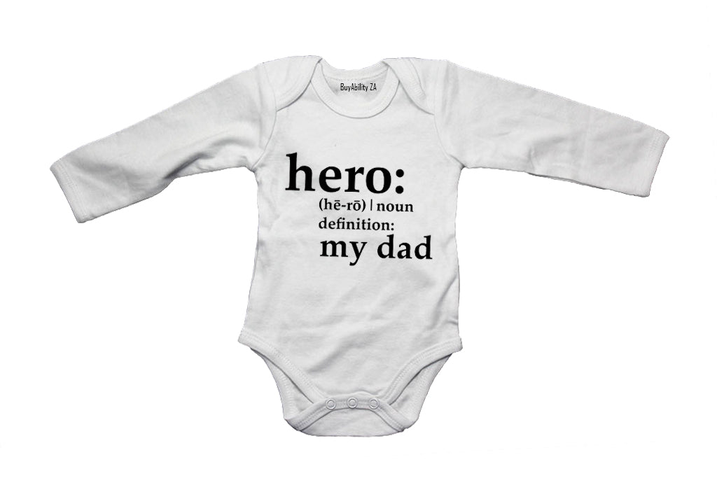 Hero - My DAD - Baby Grow