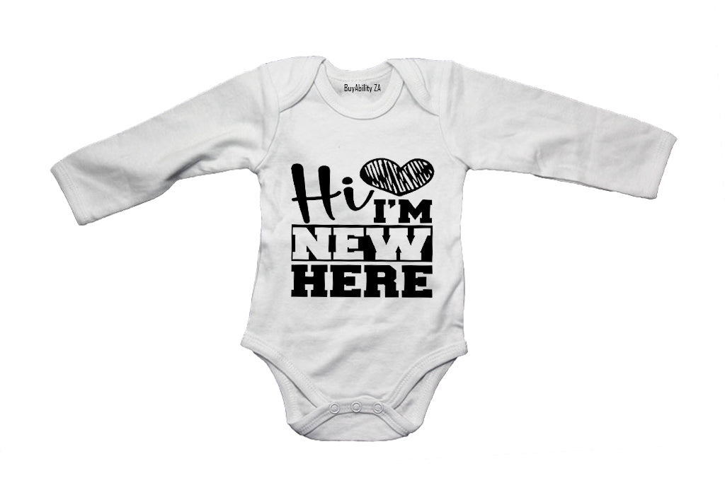Hi, I'm New Here!! - Baby Grow