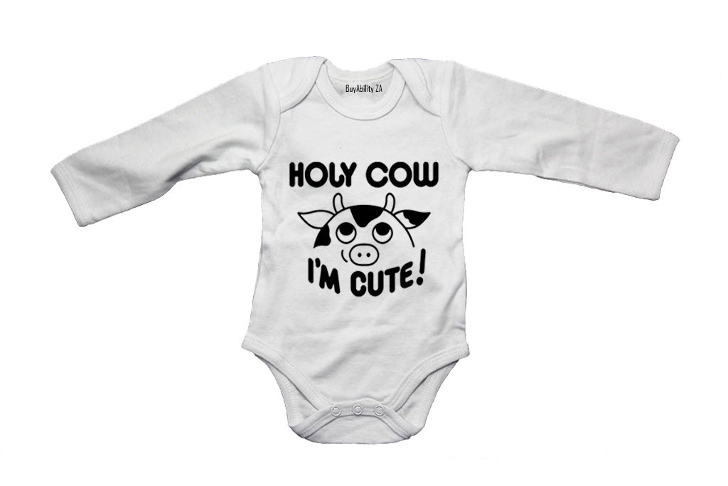 Holy Cow, I'm Cute - Baby Grow