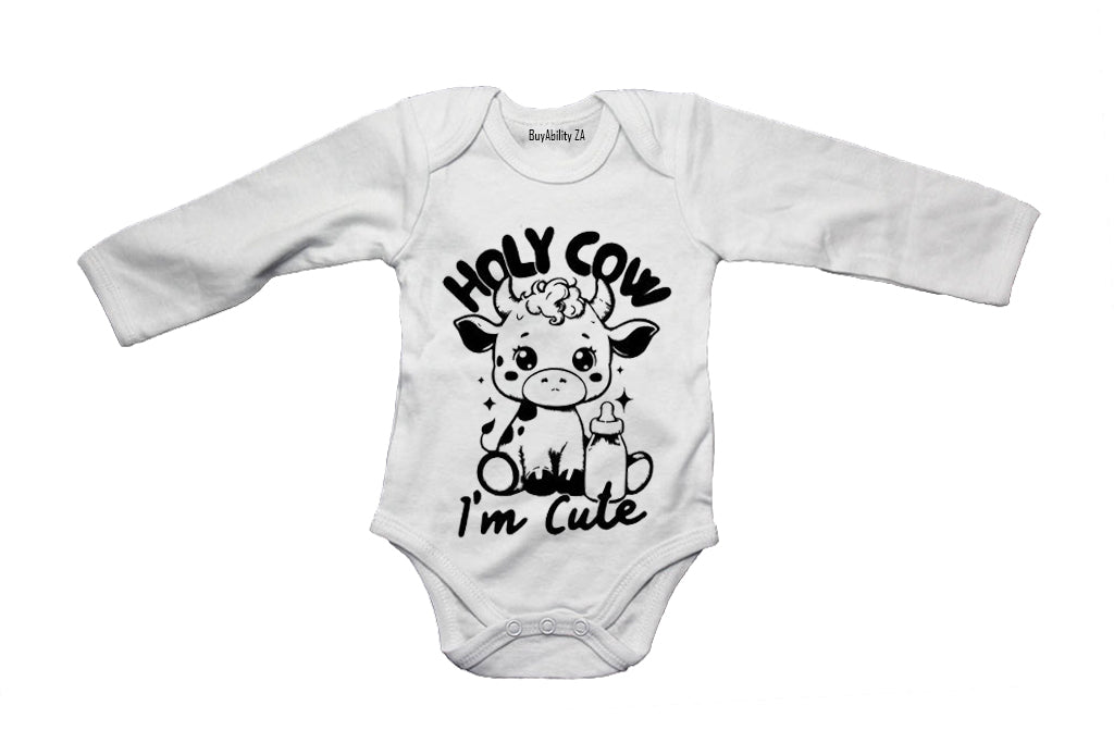 Holy Cow I'm Cute - Baby Grow - BuyAbility South Africa