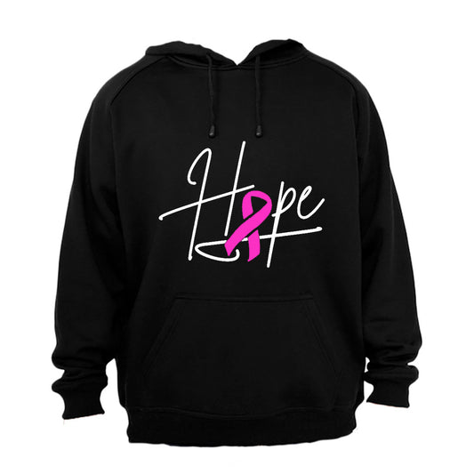 Hope - Cancer Ribbon - Hoodie - BuyAbility South Africa