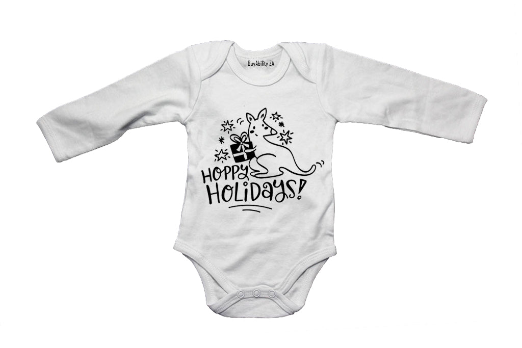 Hoppy Holidays - Christmas - Baby Grow