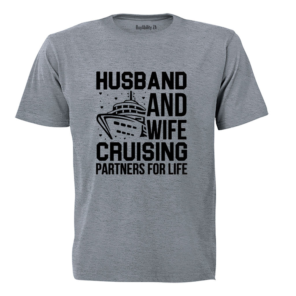 Husband & Wife Cruising - Adults - T-Shirt