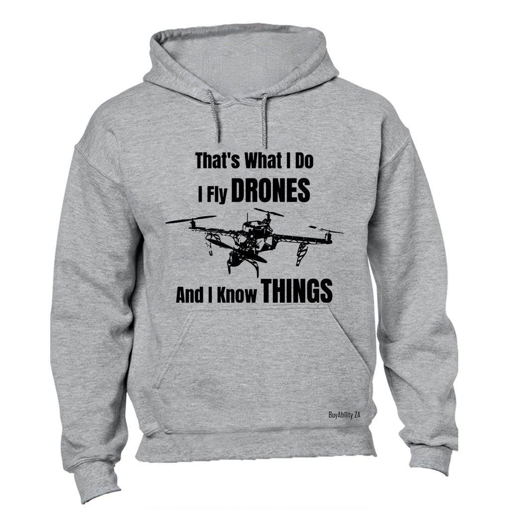 I Fly Drones - Hoodie - BuyAbility South Africa