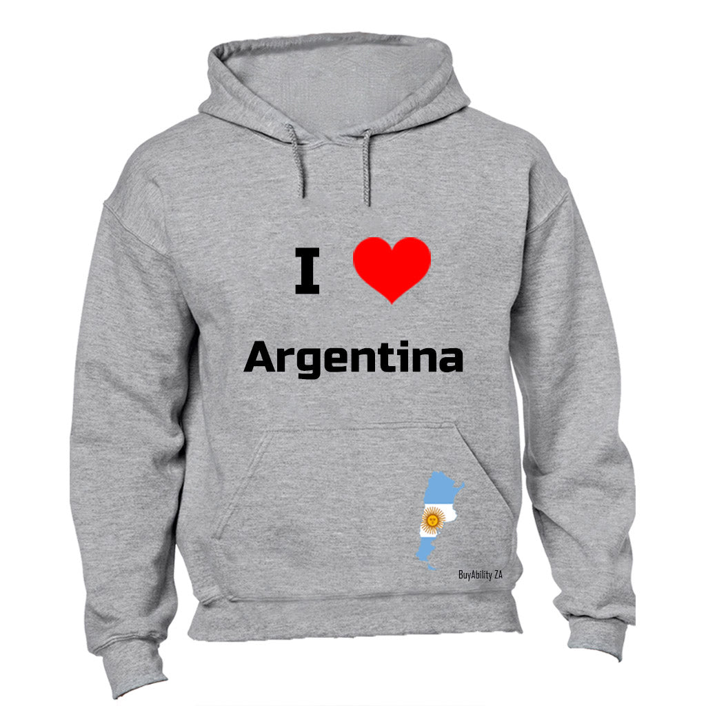 I Love Argentina - Hoodie