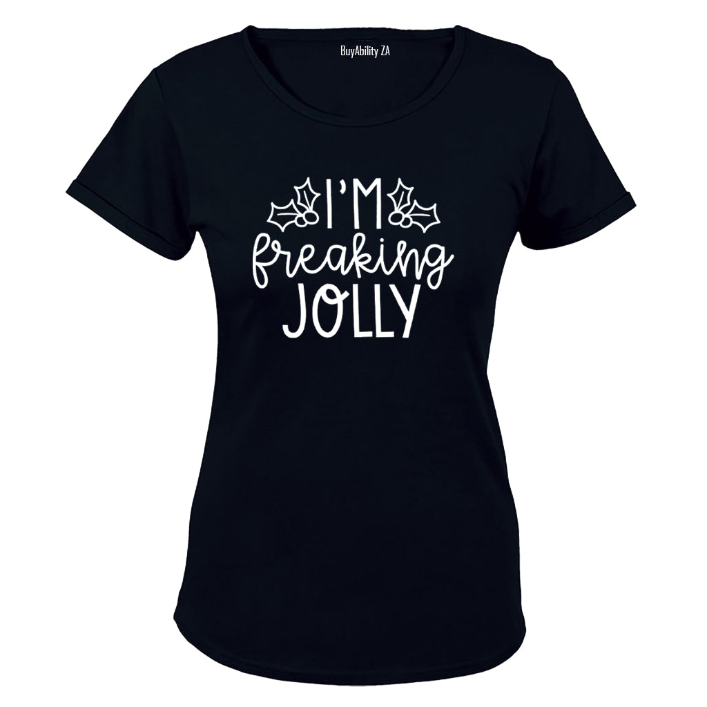 I'm Jolly - Christmas - Ladies - T-Shirt