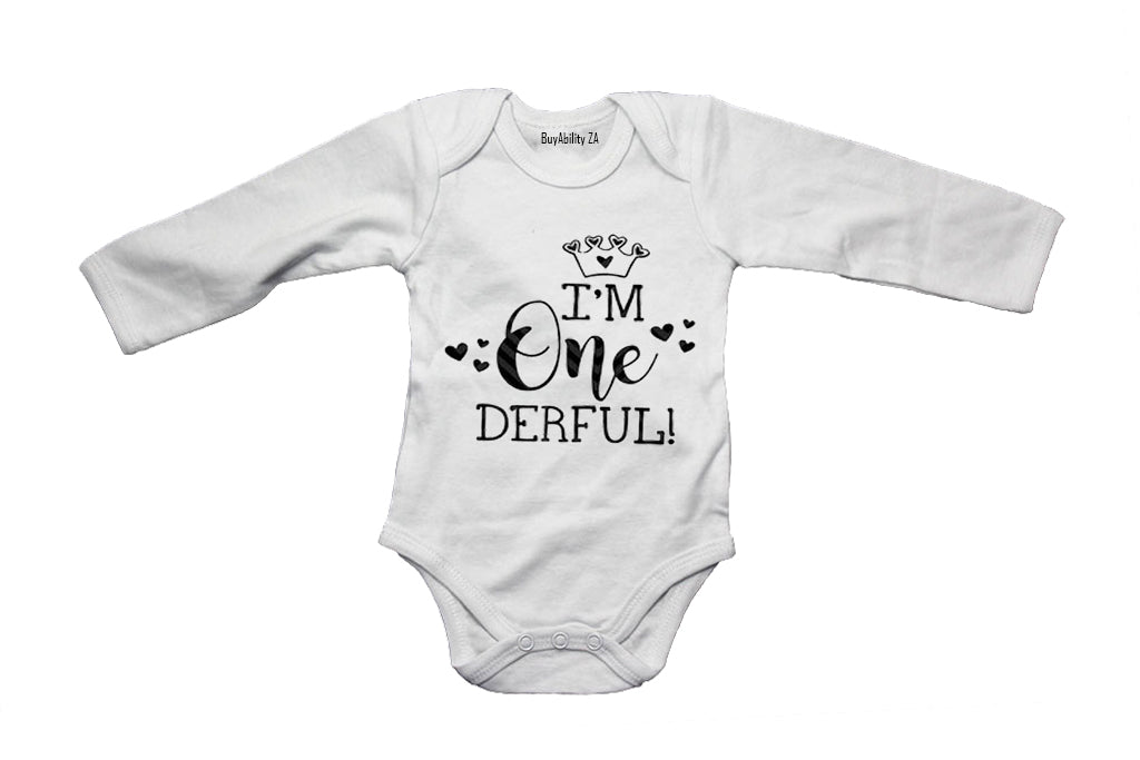 I'm ONE-derful - Baby Grow